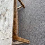 Walnut farmhouse table