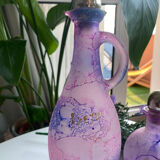Set of glass decanters