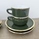 Apilco, set of 2 cups and saucers, Parisian bistros