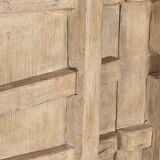 Solid elm cabinet 115x48x210 natural new condition