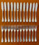 Christofle Malmaison, 12 fish cutlery sets, 24 pieces, new condition