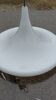 Tulip pendant lamp from the 70s in opaline glass Doria Leuchten