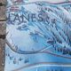 Affiche de pra-loup (ubaye-provence)- plan des pistes de ski par pierre novat (1988)