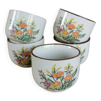 Stoneware teacups