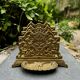 Brass magazine and letter holder in Louis XV baroque style.