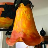 Chandelier glass paste art deco