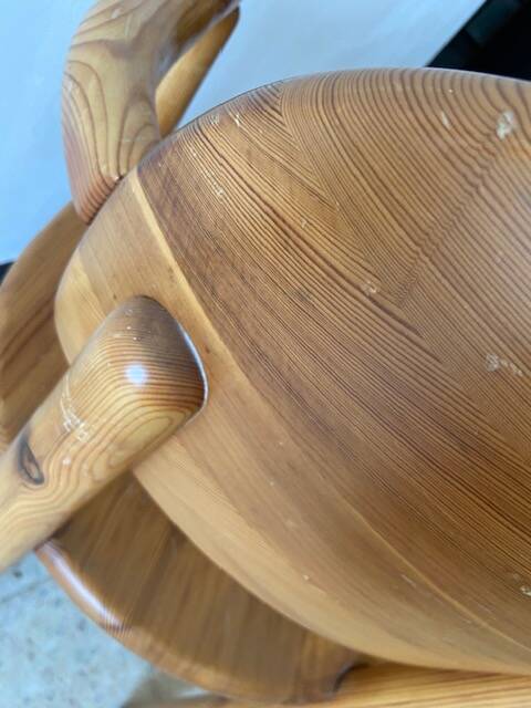 Rainer Daumiller armchair in solid pine