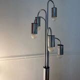 Vintage chrome floor lamp from the 70s