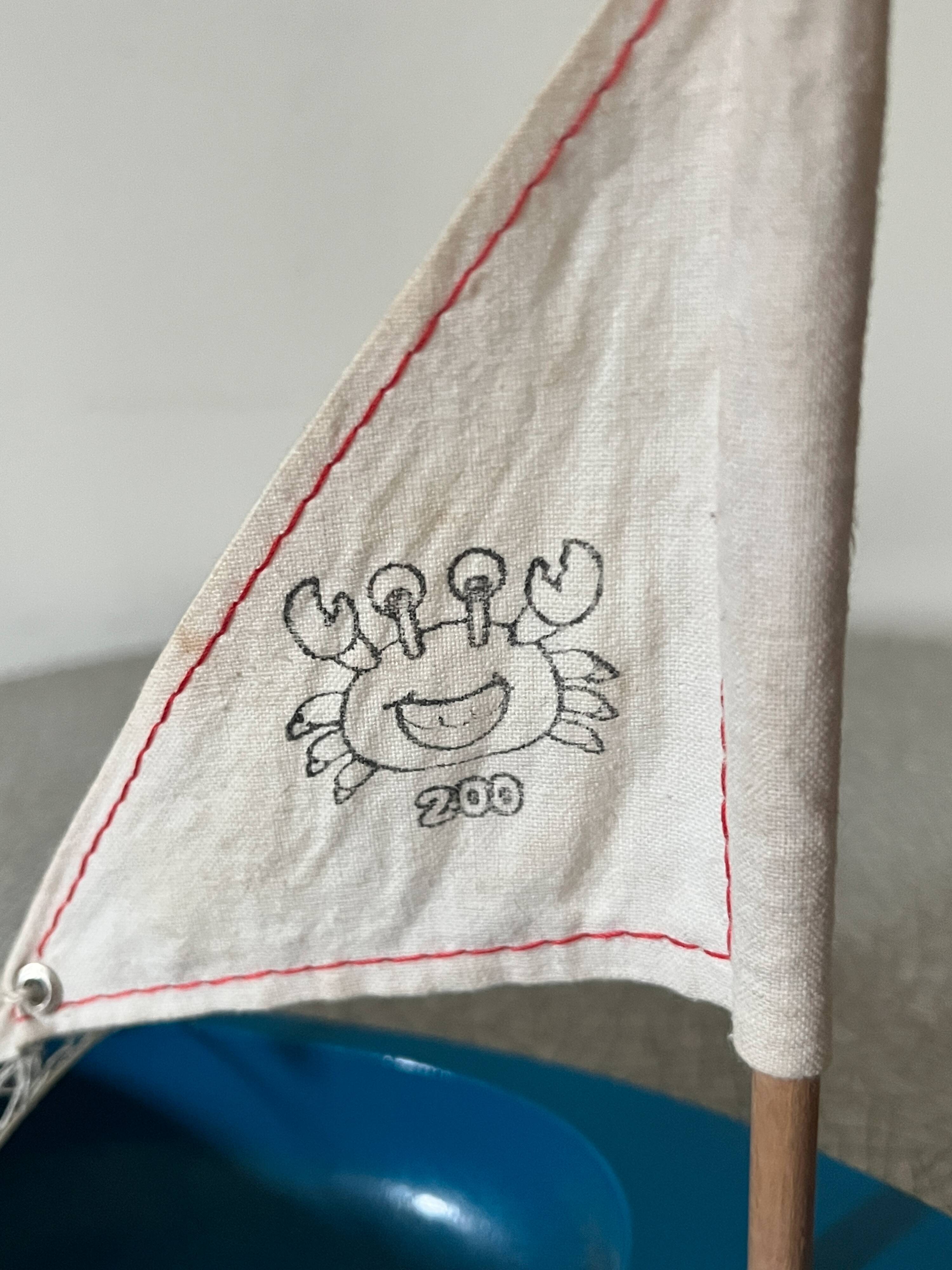 Tirot 200 basin sailboat, vintage toy.