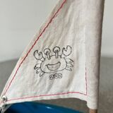 Tirot 200 basin sailboat, vintage toy.