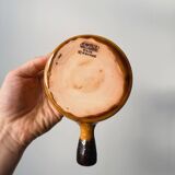 Caquelons - pans in yellow glazed stoneware from Vallauris