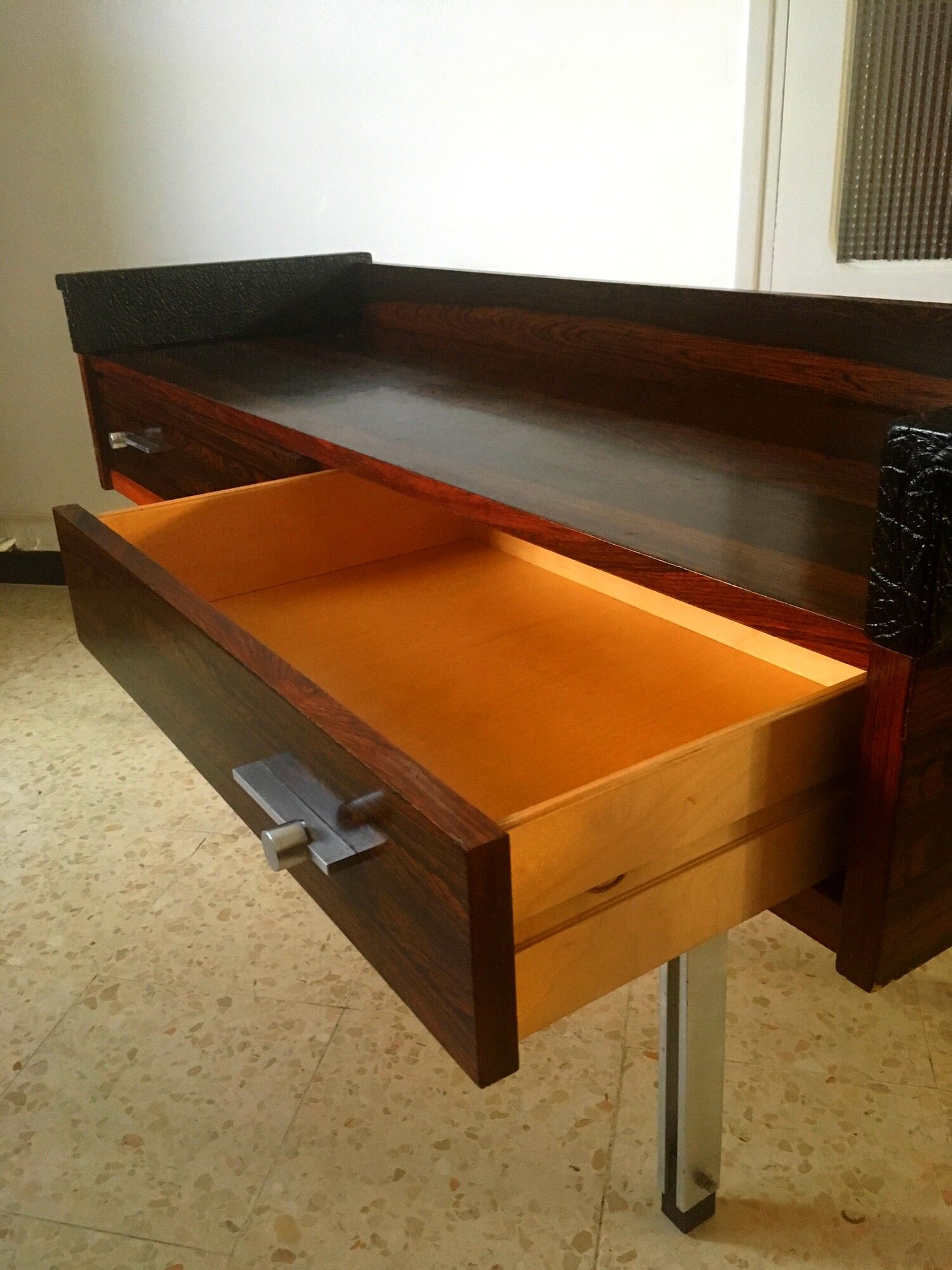 Vintage rosewood enfilade from the 70s