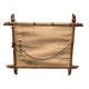Large French Faux Bamboo Mirror, 1st half 1900s