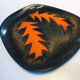Vintage Dish • Pocket tray • Ceramic • Vallauris • In the style of Gilbert Valentin • 1950-1960