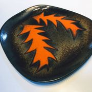Vintage Dish • Pocket tray • Ceramic • Vallauris • In the style of Gilbert Valentin • 1950-1960