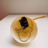 "Teak-Kina" pendant light, Bent Karlby for Lyfa, 1950s