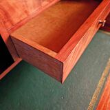 Empire Cylinder Desk Return from Egypt Mahogany and Gilt Bronze
