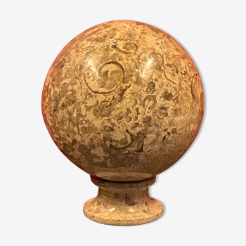 Boule sphère en jaspe 1.5 kg diamètre 103 mm provenance étrangère