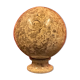 Jasper sphere ball 1.5 kg diameter 103 mm foreign origin