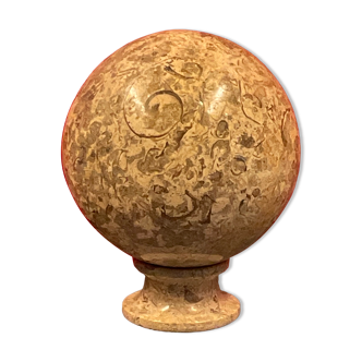 Boule sphère en jaspe 1.5 kg diamètre 103 mm provenance étrangère