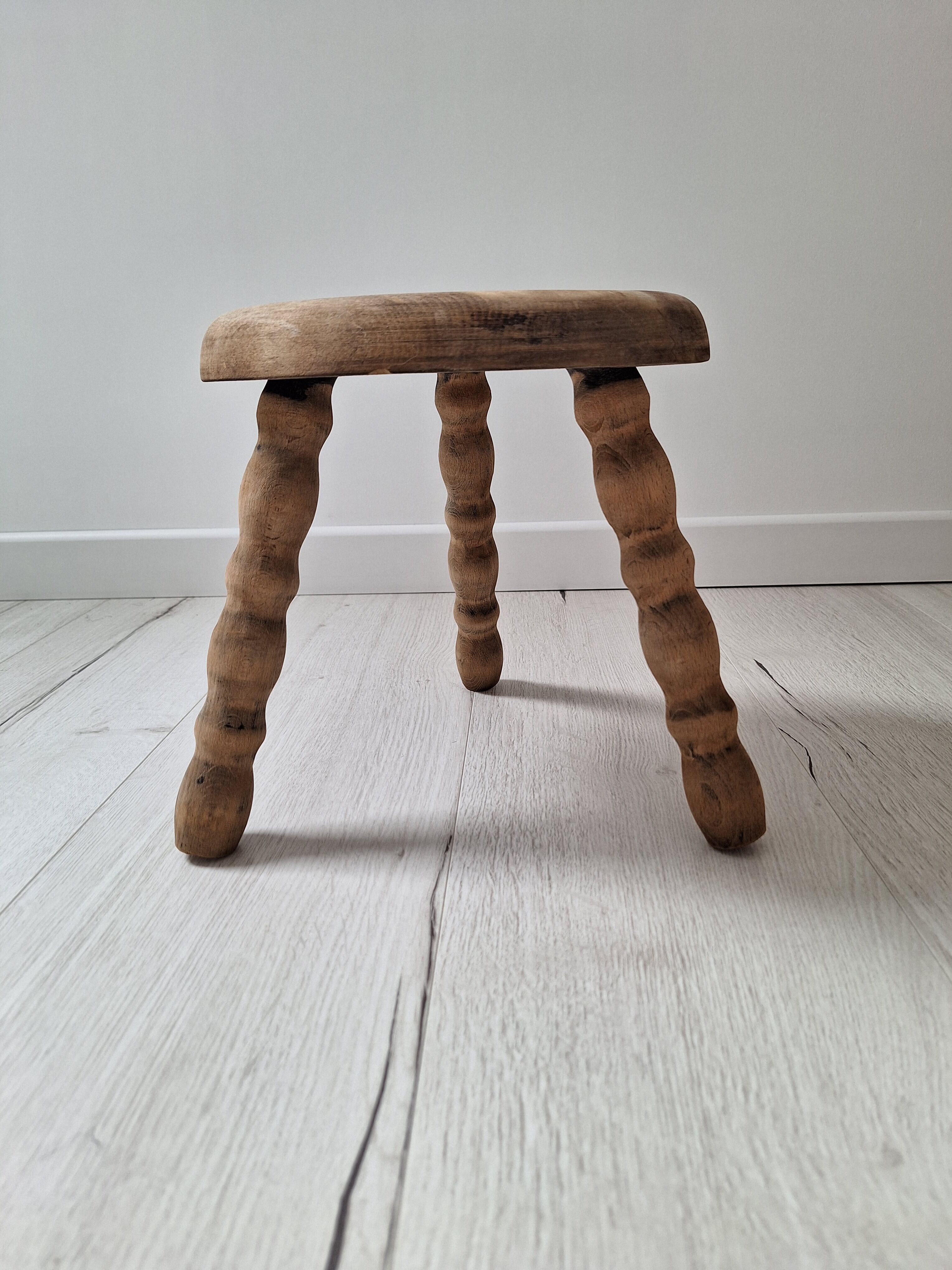 Vintage tripod stool