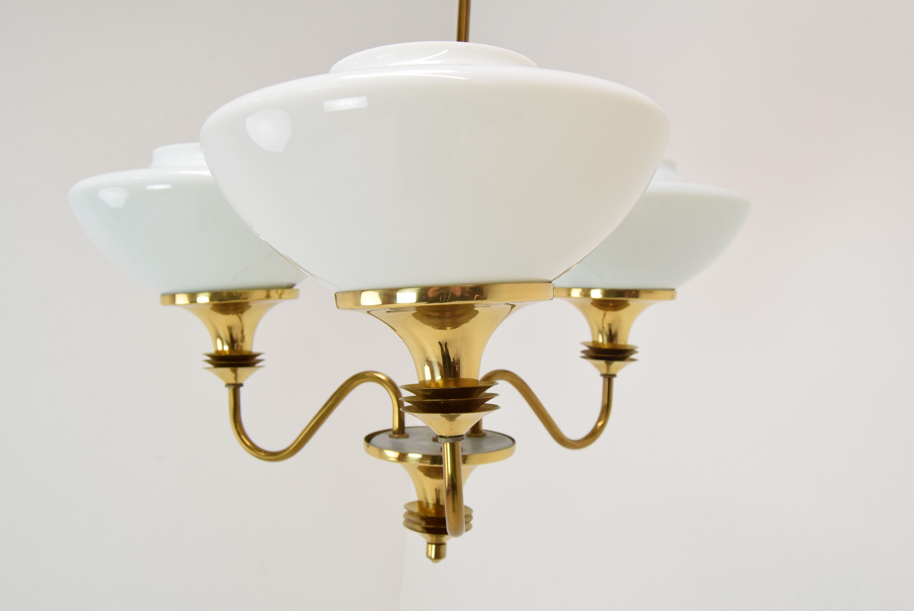 Mid-century chandelier, Czechoslovakia, 1970s