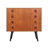 Commode en teck, design danois, années 1970, production: Danemark