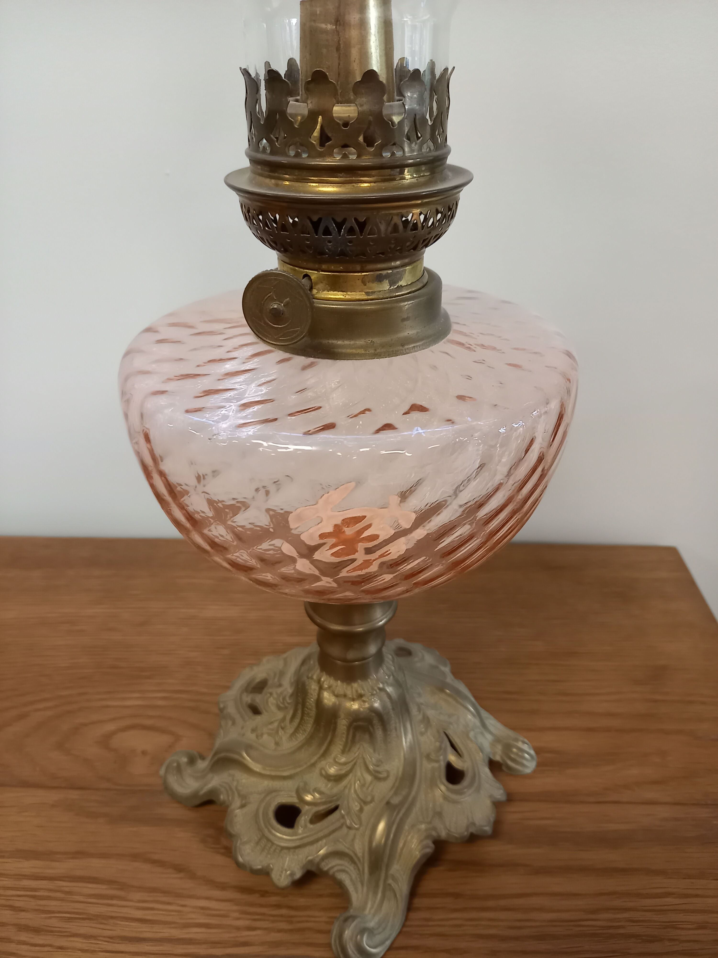Old oil lamp