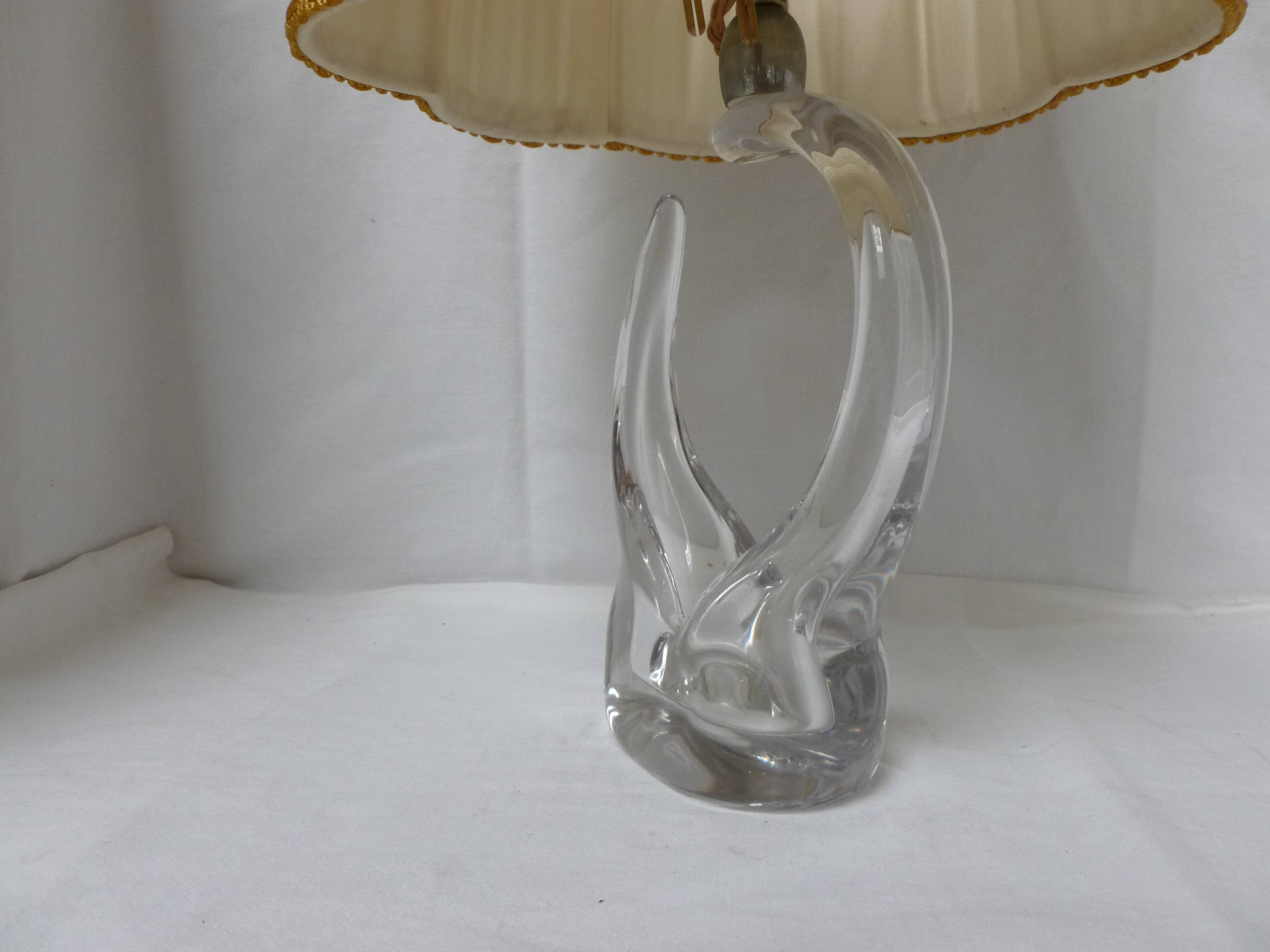 Lampe cristal Saint-Louis