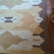 Vintage yellow Scandinavian kilim rug