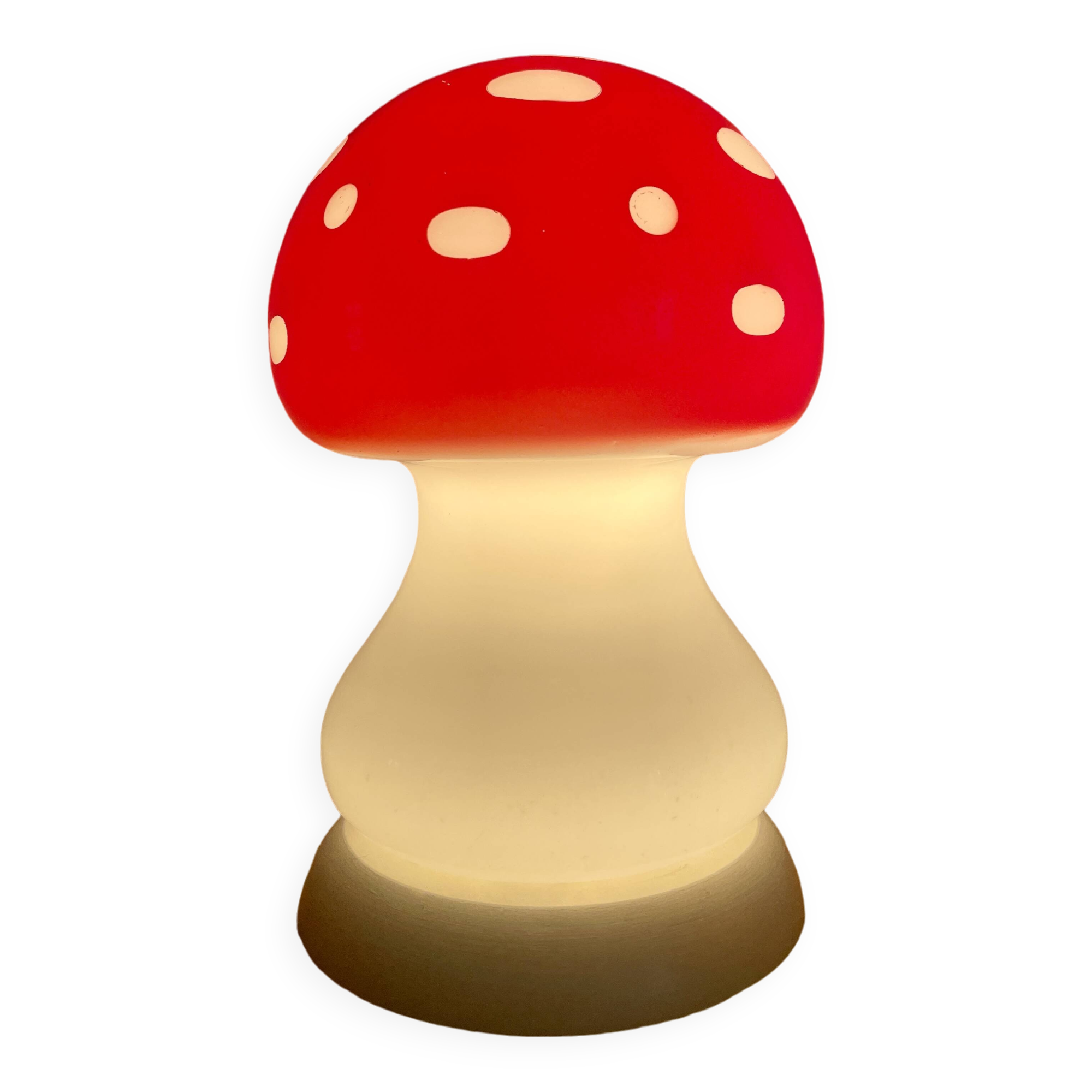 Vintage mushroom lamp