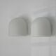 Opaline Wall Lamps by Staff Leuchten, Set of 2