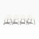 Lot de chaises Chair One Magis empilables – Konstantin Grcic