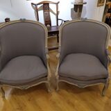 Pair of Louis XV-style shepherdesses