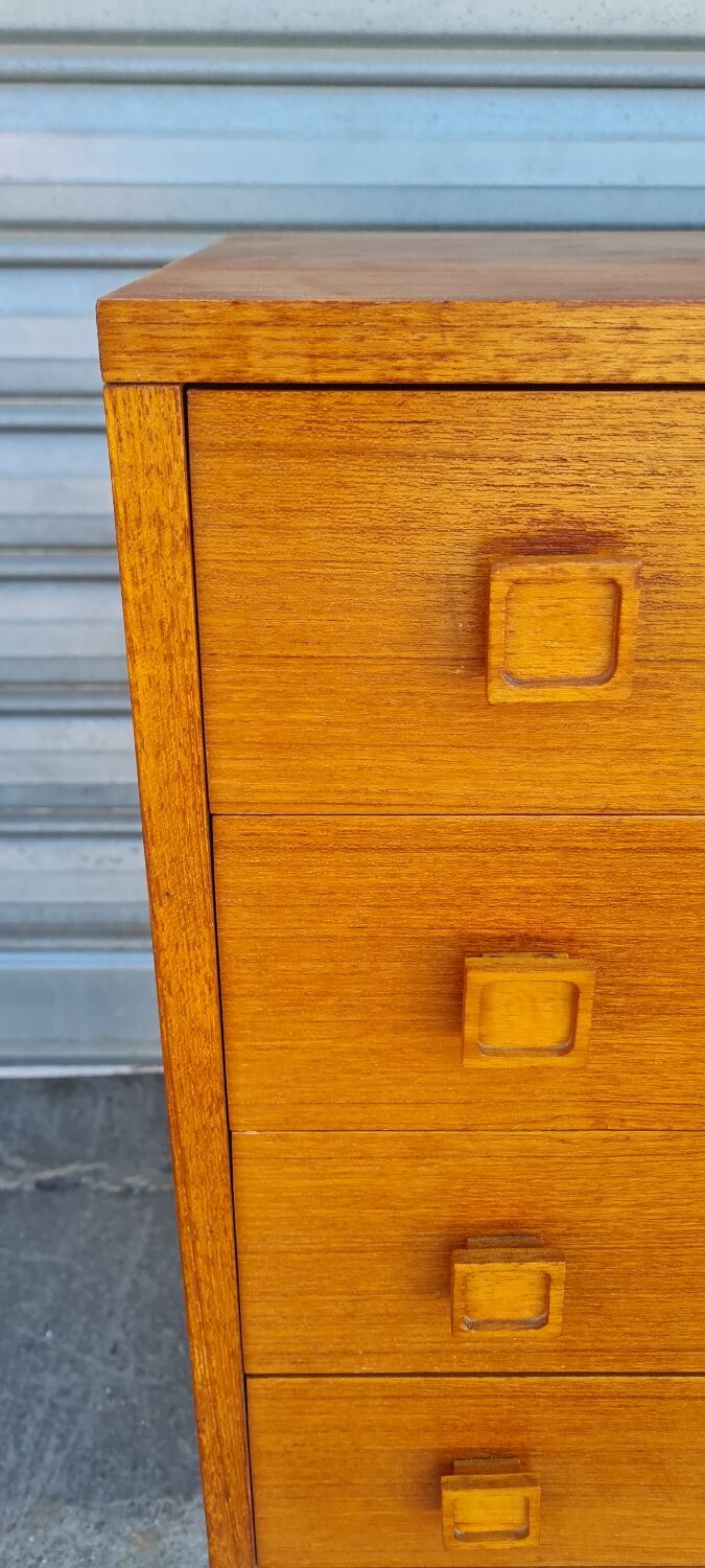 Commode scandinave en teck