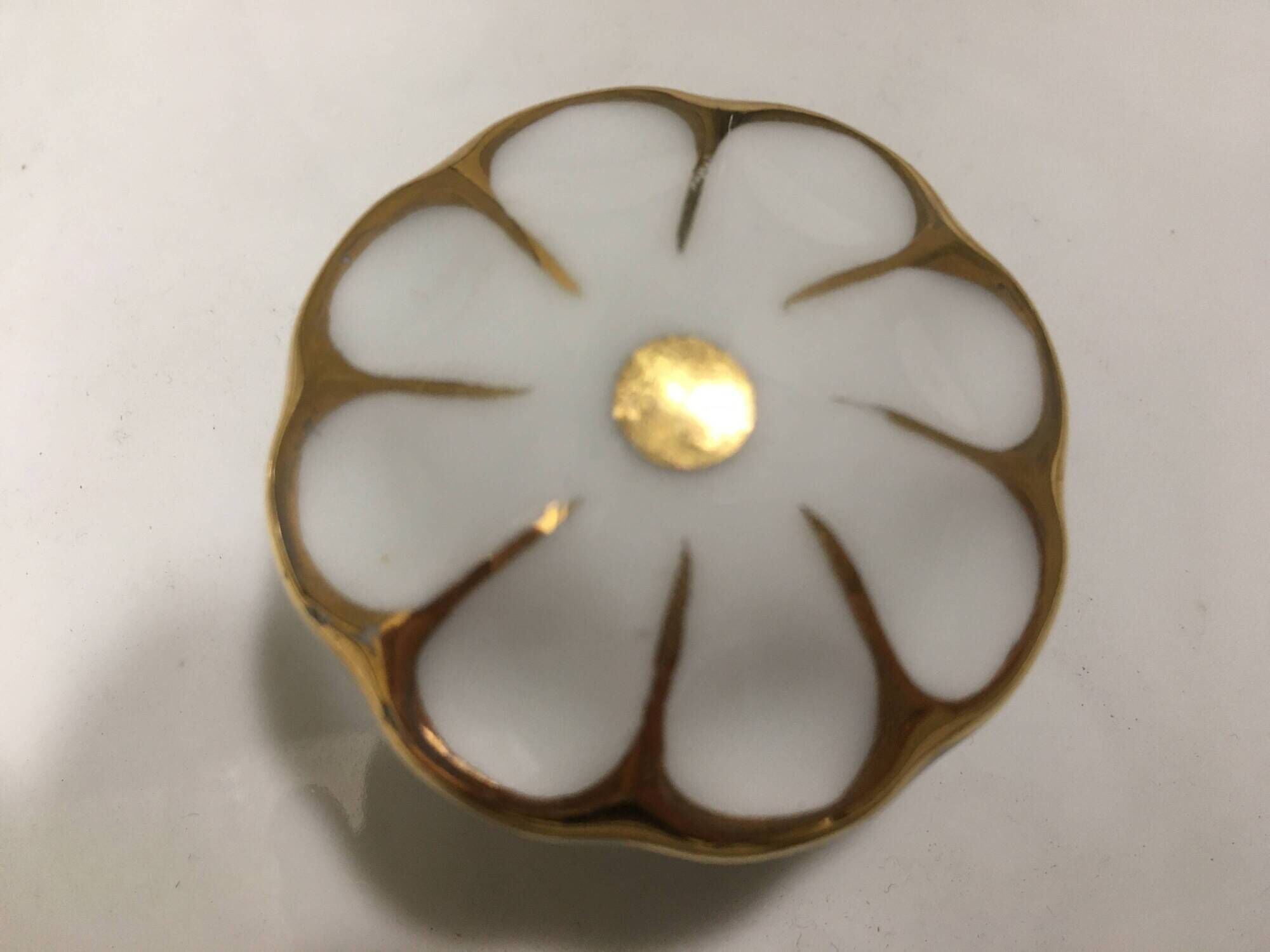 Limoges Porcelain Plate CG Cie Fine Gold Gilding