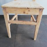 vintage wooden chair, 50s