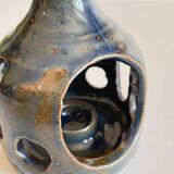 Vintage Handcrafted Stoneware Candle Holder