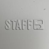 Postmodern German wall lamp in metal by Staff