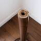 Baumann swivel parrot coat rack, dark wood.
