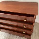 Vintage teak chest of drawers from the 50s and 60s