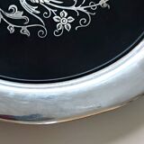 Plateau Métal argenté Oneida USA