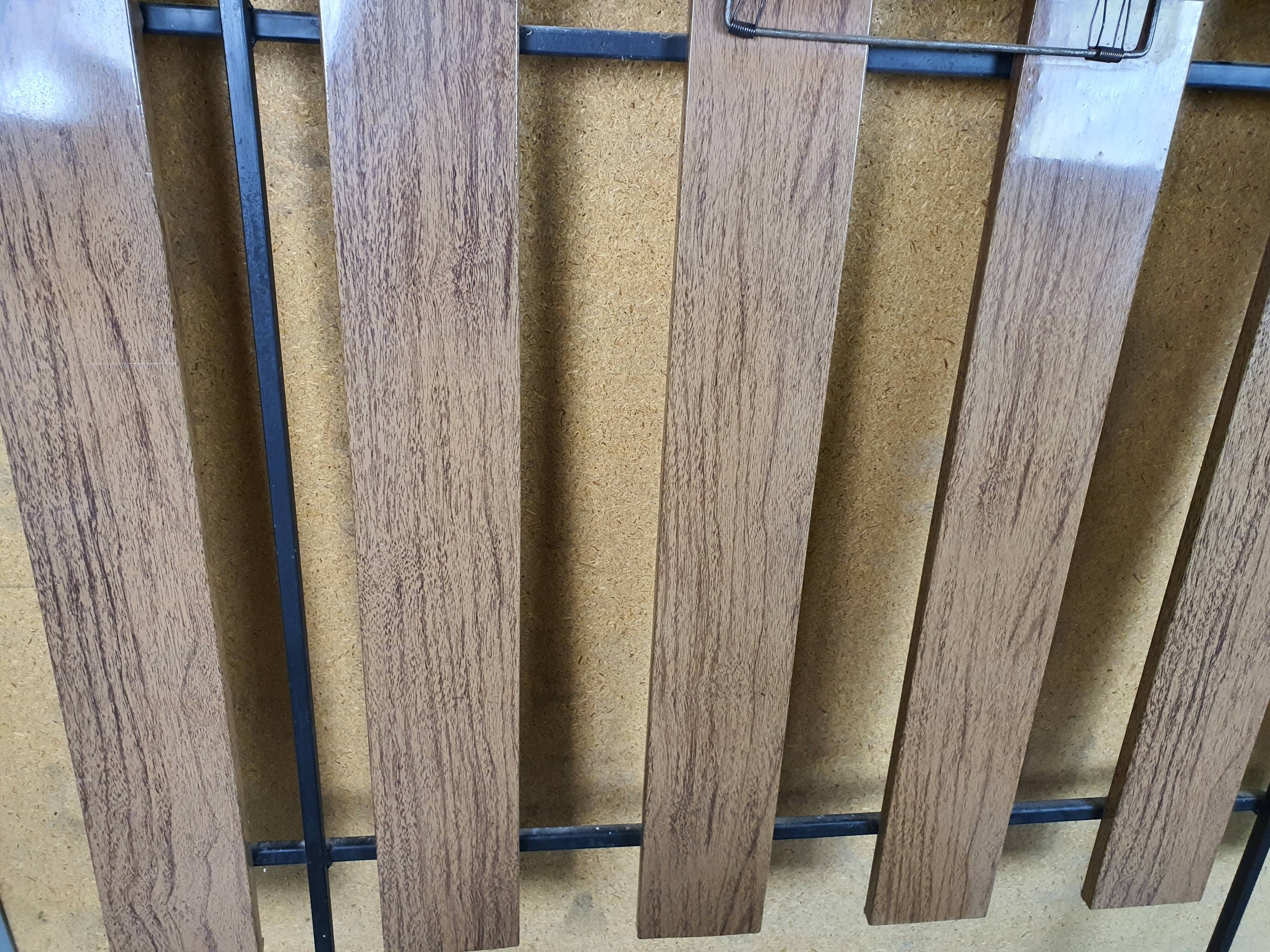 Wall coat hanger with mirror, 50s