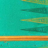 Old backgammon game