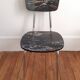 Set of 4 formica chairs signed roc
