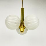 Golden Kaiser chandelier with 3 arms, Germany, 1960s