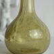 Pair of vintage biot bubbled blown glass soliflores