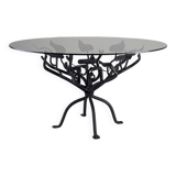 Table basse en fer forgé à rallonges, France, années 1950