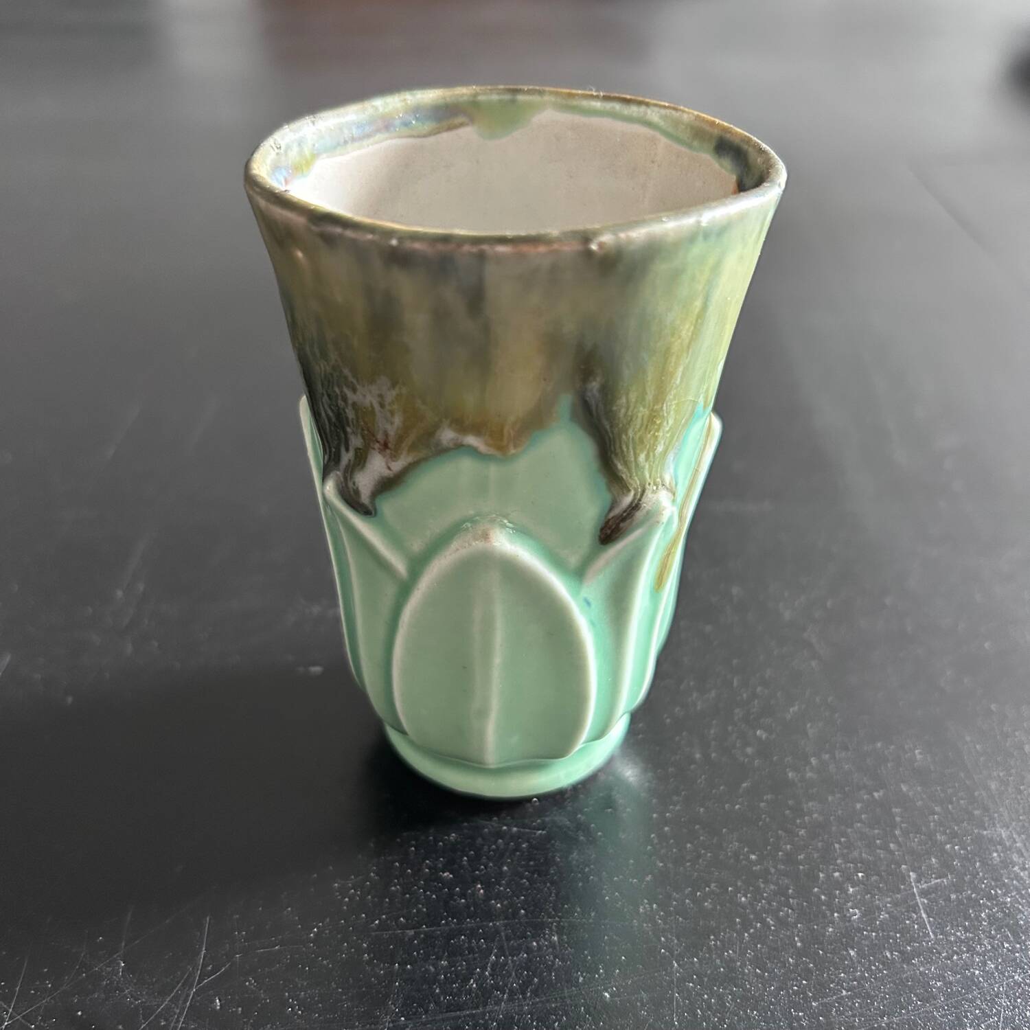 Small antique tulip vase