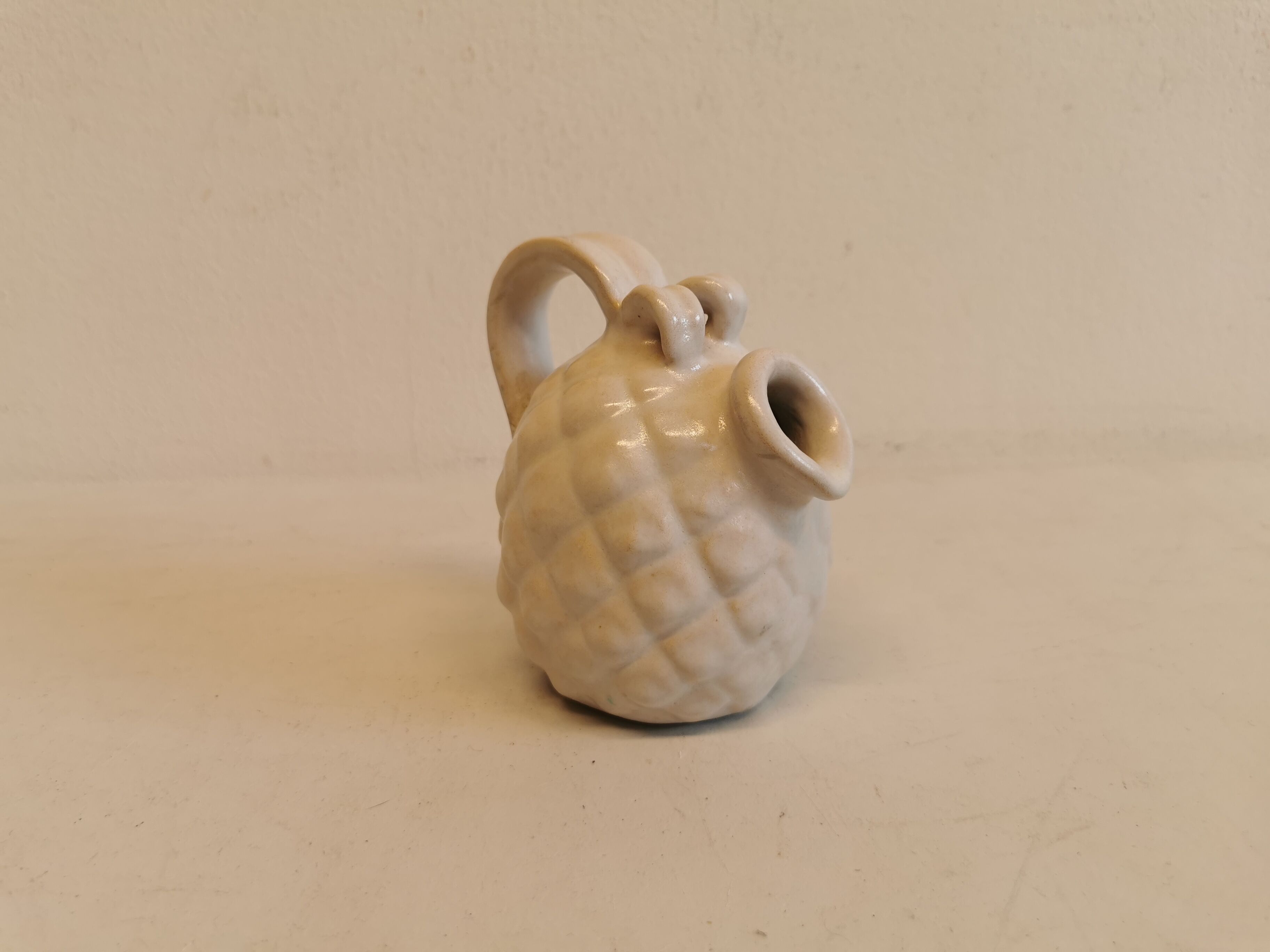 Pineapple jug designed by Danish Michael Andersen Bornholm.